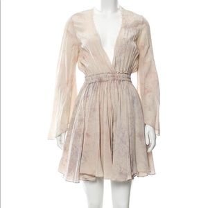 LoveShackFancy Printed Mini Dress